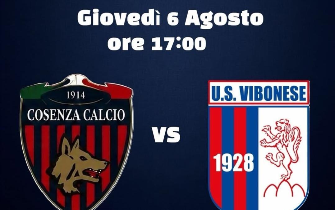 Cosenza-Vibonese 3-0: decidono Ciotti e la doppietta di Achour nel test di Lorica