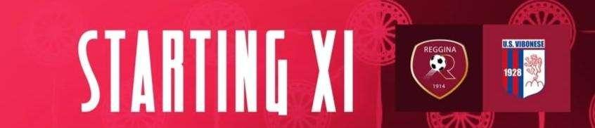 Reggina - Vibonese: la formazione ufficiale degli amaranto 