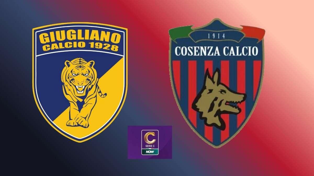 RIVIVI IL LIVE | GIUGLIANO-COSENZA 3-0: BRUTTA SCONFITTA PER I LUPI