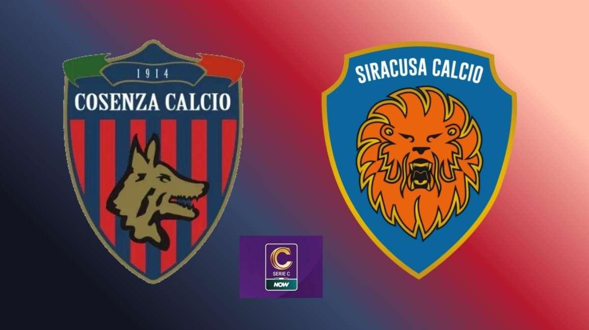 COSENZA-SIRACUSA: LE PROBABILI FORMAZIONI