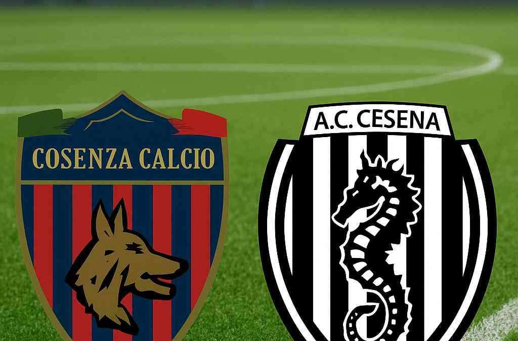 Cosenza-Cesena, sfida senza punti in palio: Vettorel titolare, Zilli guida l’attacco rossoblù. Le probabili formazioni