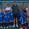 Union Brescia, incontro speciale al Golden Trophy: i giovani calciatori conoscono Courtois