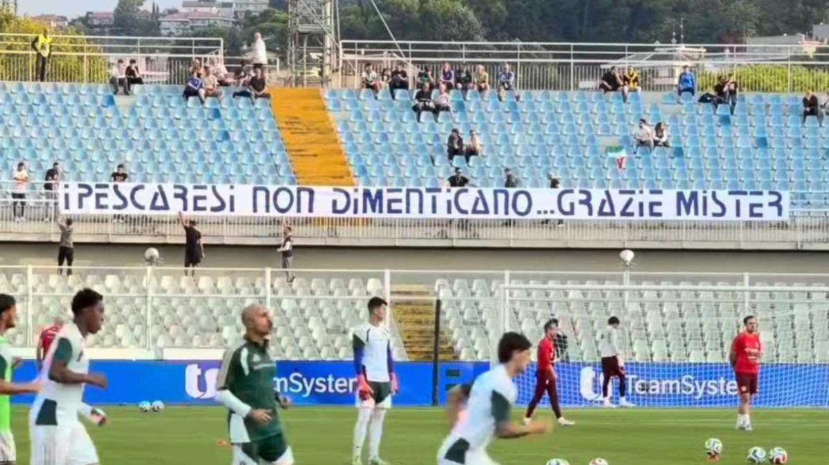 Pescara, l’accoglienza dell’Adriatico per Baldini: “I pescaresi non dimenticano”