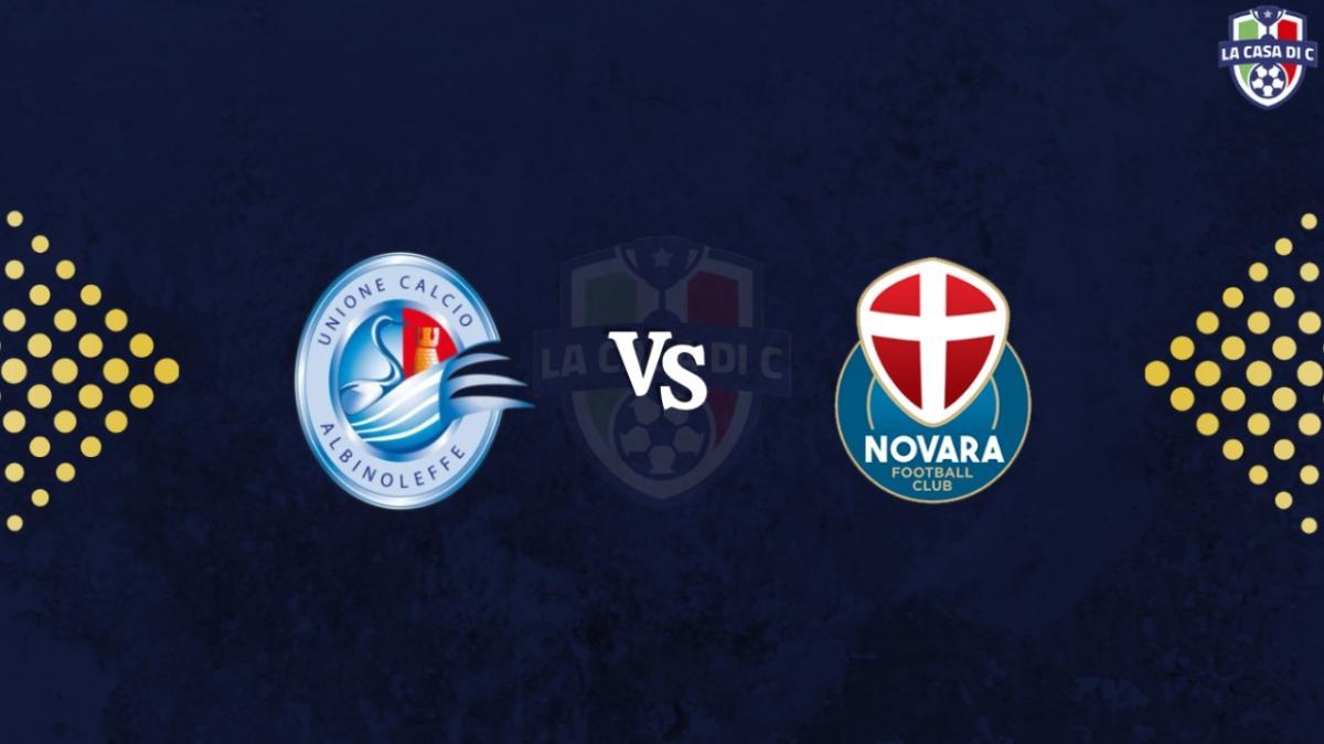 AlbinoLeffe-Novara 2-2, il tabellino