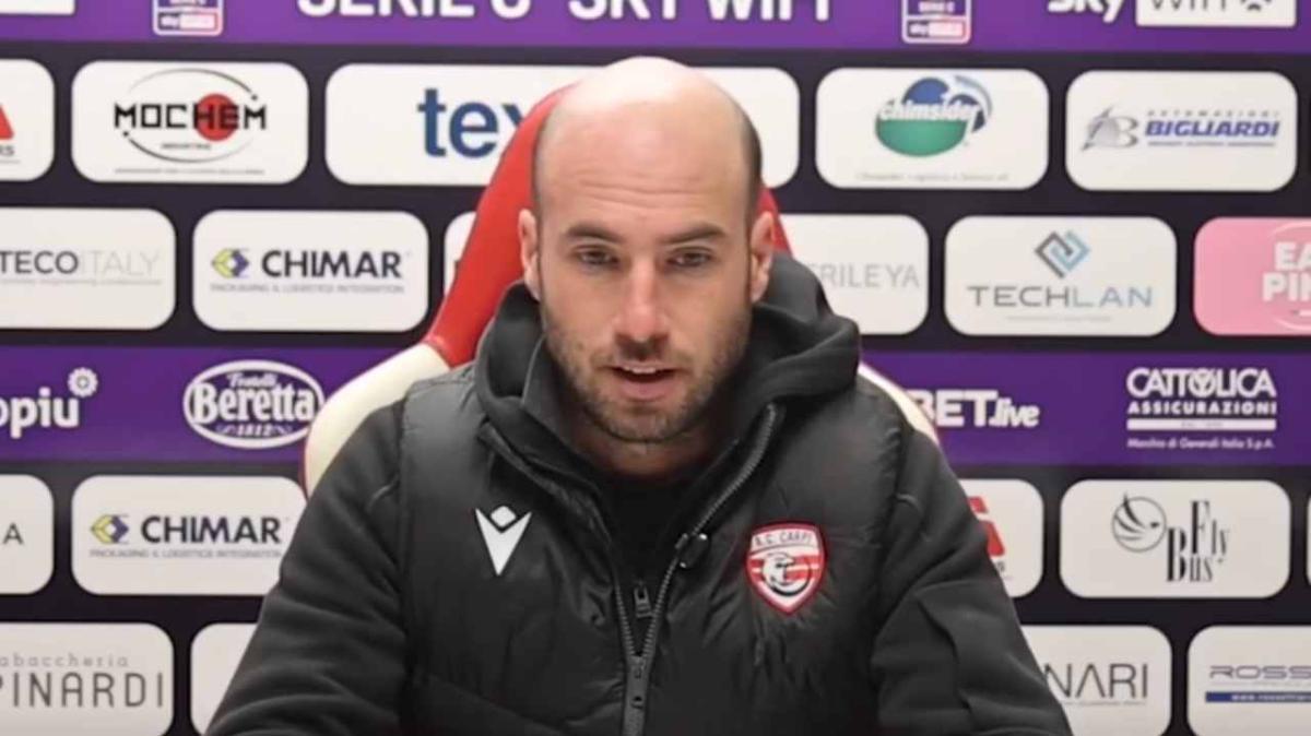 Carpi, Cassani dopo il ko con il Cesena: "C'è da migliorare, ma sono soddisfatto"