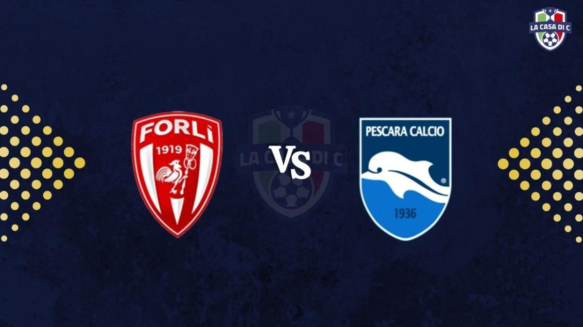 Forlì-Pescara 3-1: termina il primo tempo | LIVE