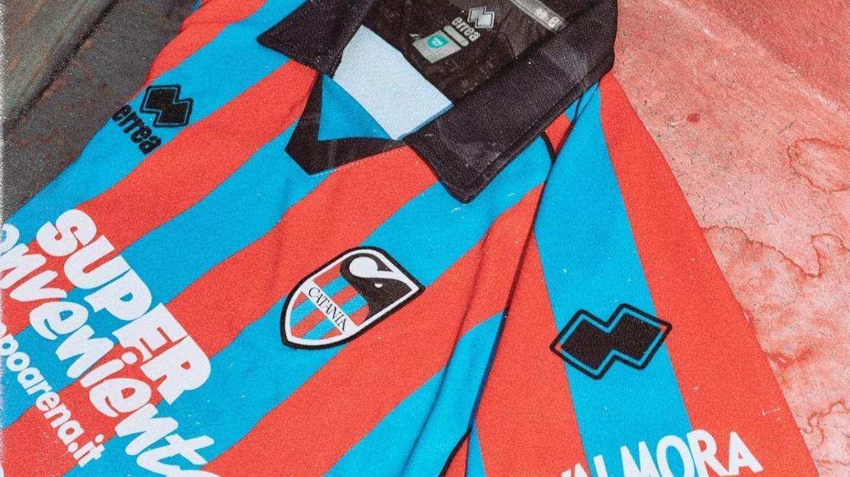 Il Catania "sulla pelle": presentata la prima maglia della stagione 2026/2027