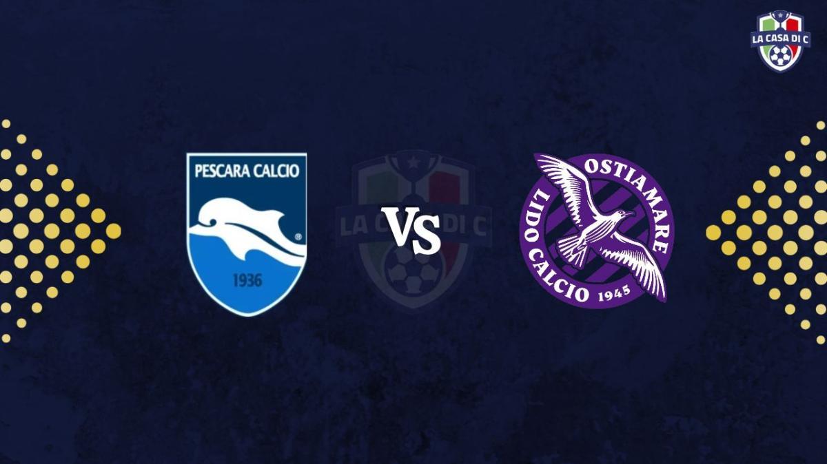 Pescara-Ostiamare 2-0: il tabellino