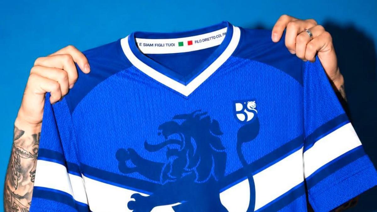 Union Brescia, presentata la nuova maglia con la storica V sul petto