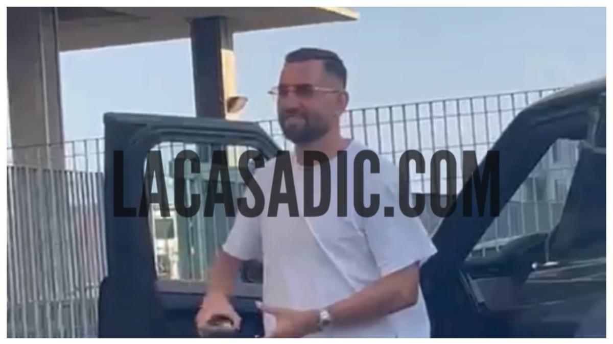 Massimo Coda è arrivato a Catania | Le immagini