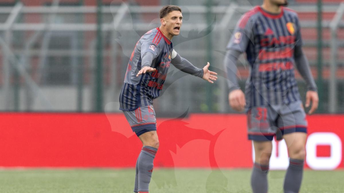 Potenza, il saluto di Riggio: "Orgoglioso di essere diventato vostro capitano"