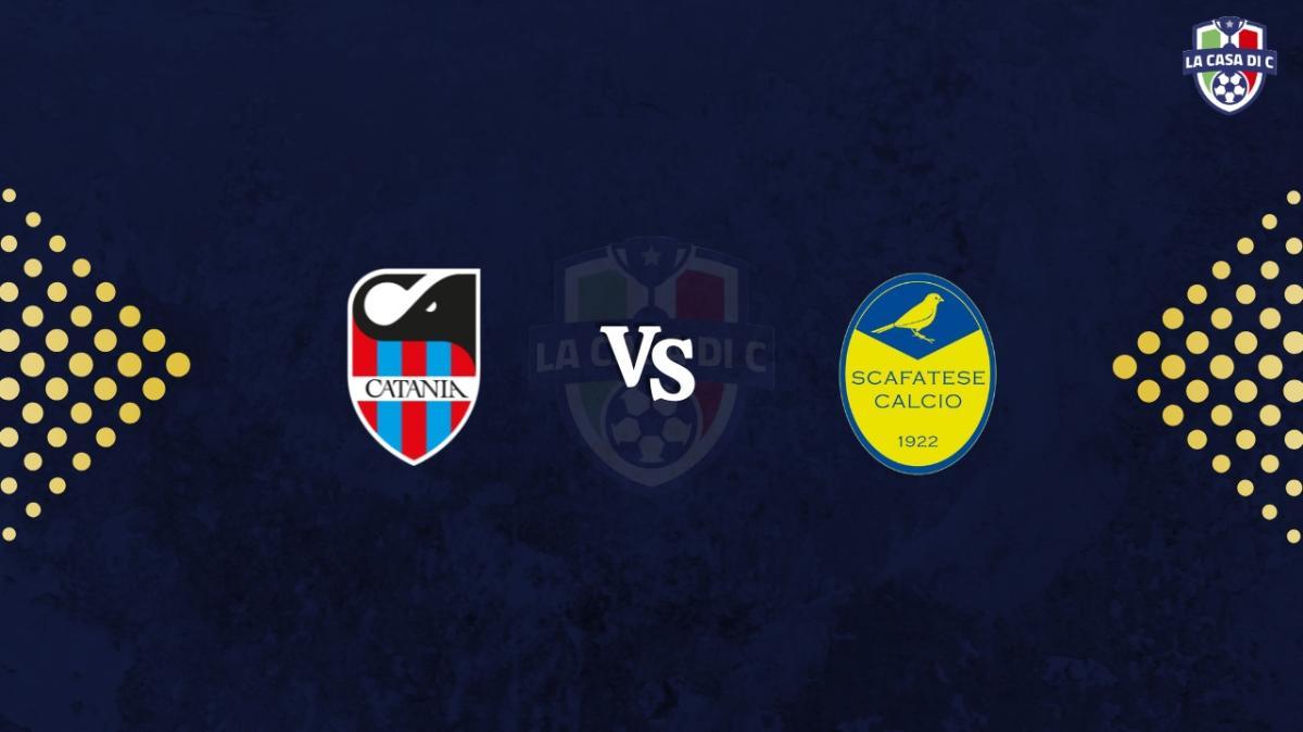 Catania-Scafatese 1-2: la diretts e il tabellino della partita