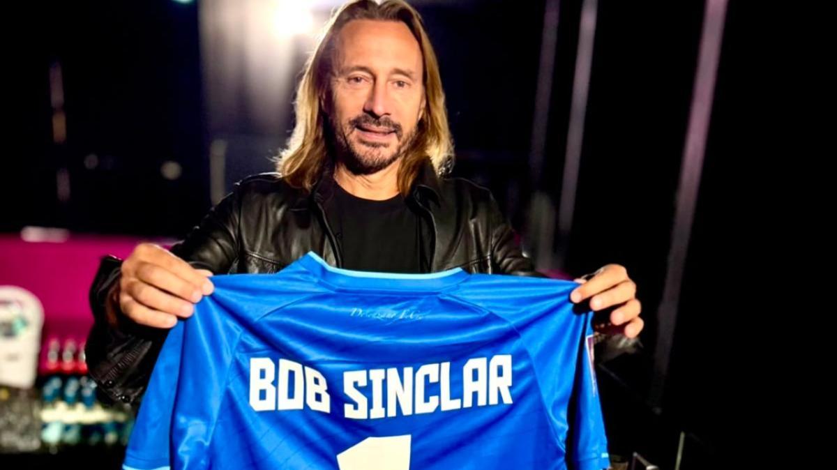 Incredibile...ma vero: Bob Sinclar con la maglia del Desenzano