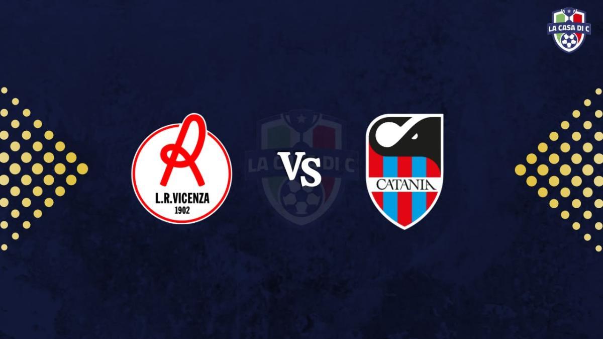 Vicenza-Catania: le formazioni ufficiali