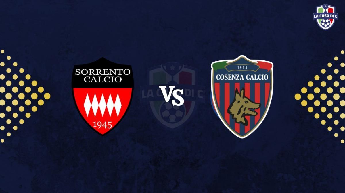 Sorrento-Cosenza 0-0: partita ricca di occasioni | LIVE