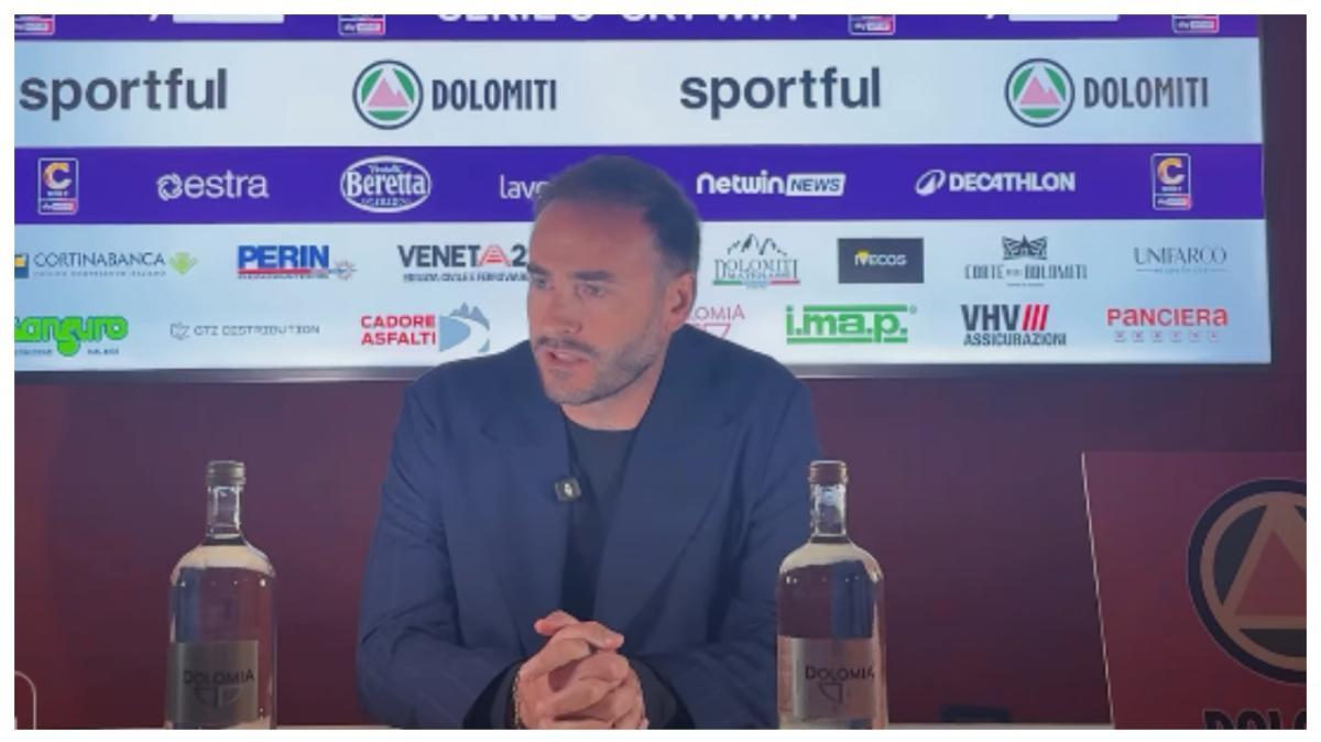 Dolomiti Bellunesi, il Ds Giugliarelli: "C'è delusione, ci assumiamo tutte le responsabilità"