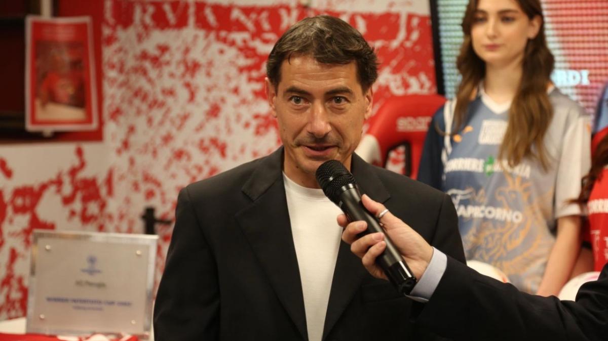 Gaucci lascia il Perugia: "La mia visione non coincide con quella del club"