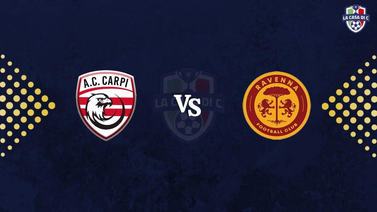 Carpi-Ravenna: diretta live testuale, formazioni e tabellino