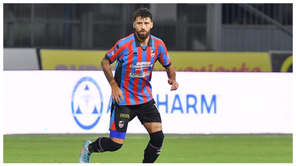 Catania, Di Gennaro torna in campo 8 mesi dopo: "lo aspettavo da tanto, emozioni uniche"