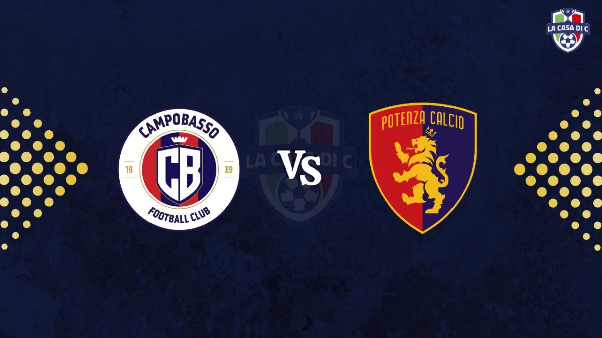 Campobasso-Potenza 0-3: il tabellino