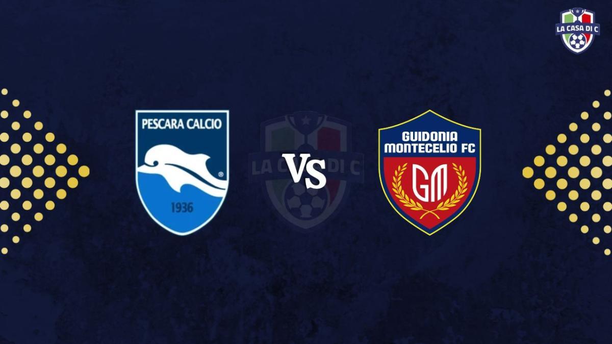 Pescara-Guidonia Montecelio: diretta live testuale, formazioni e tabellino