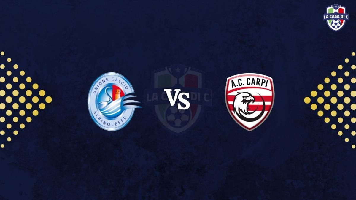 AlbinoLeffe-Carpi 0-1: il tabellino