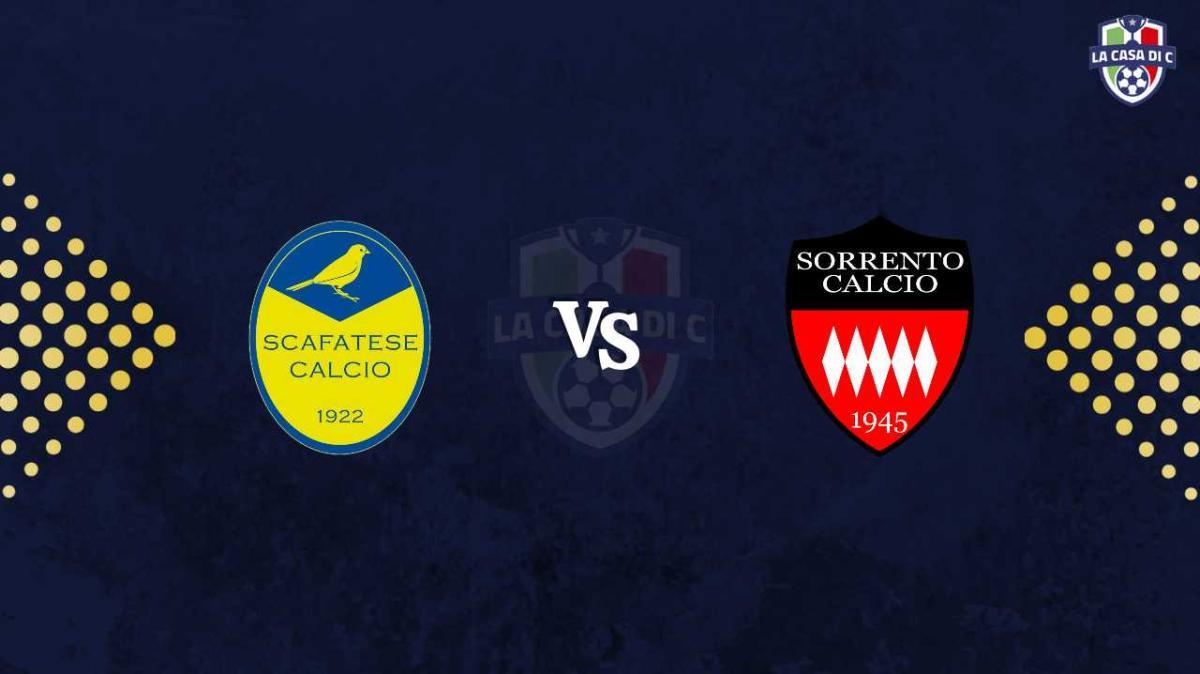 Scafatese-Sorrento 3-2: il tabellino della gara
