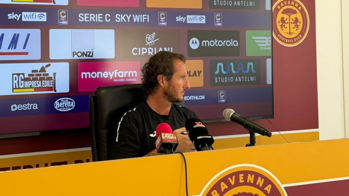 Perugia, Diana: "Il Ravenna è una squadra più forte. Il rosso a Kabashi? Esagerato"