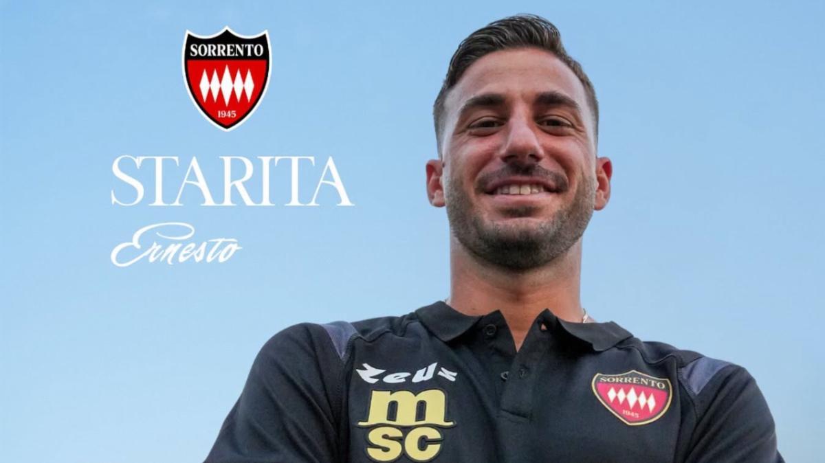 Sorrento, ufficiale l'arrivo di Ernesto Starita dal Benevento