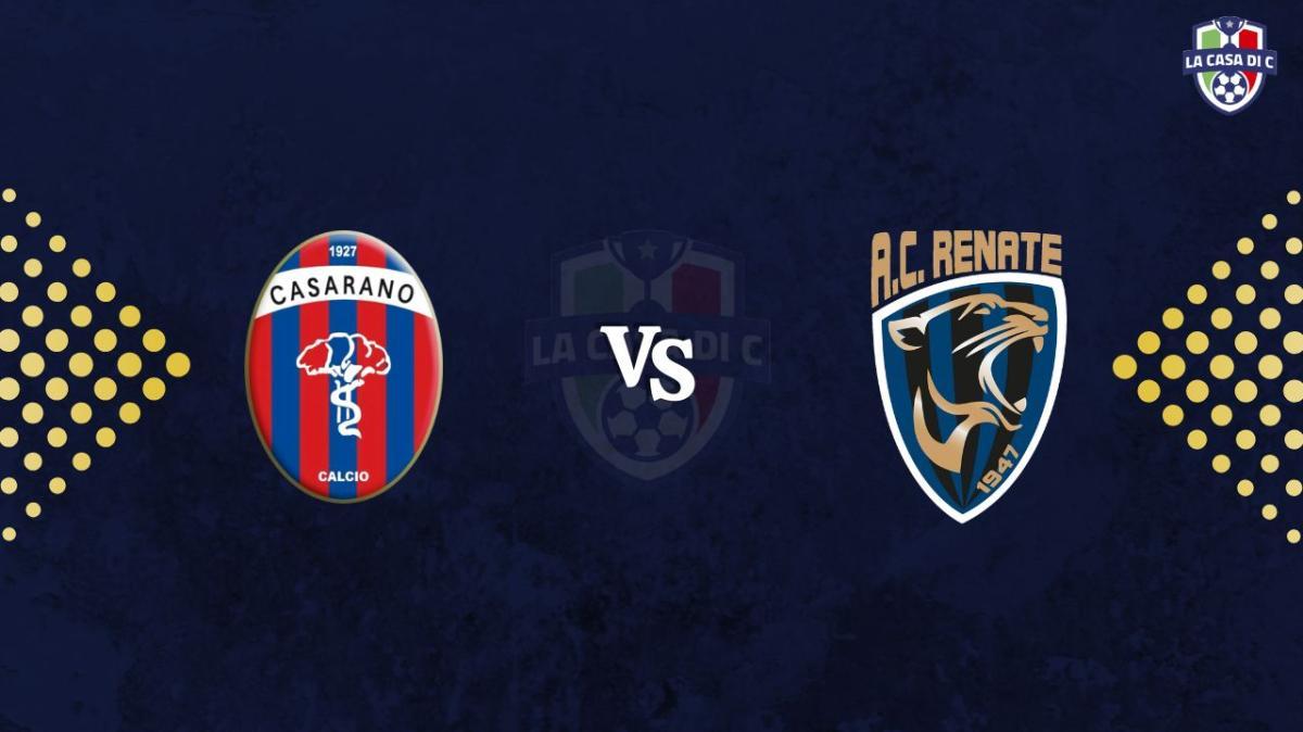 Casarano-Renate 0-2: il tabellino