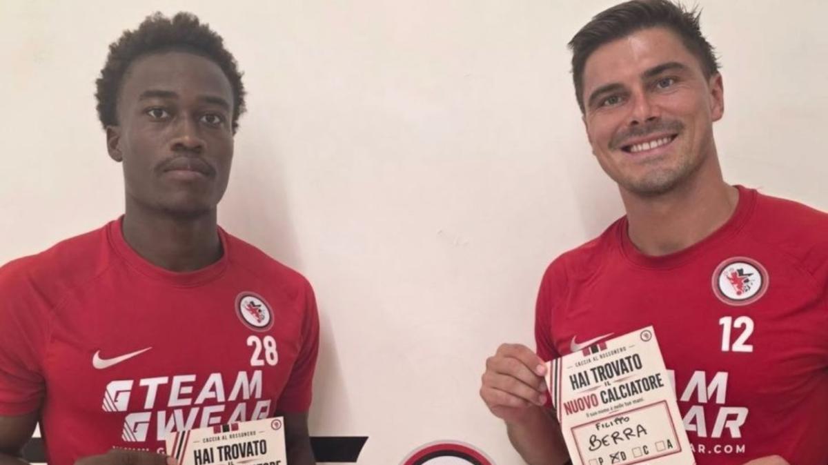 Foggia, ufficializzati gli arrivi di Ngana e Berra