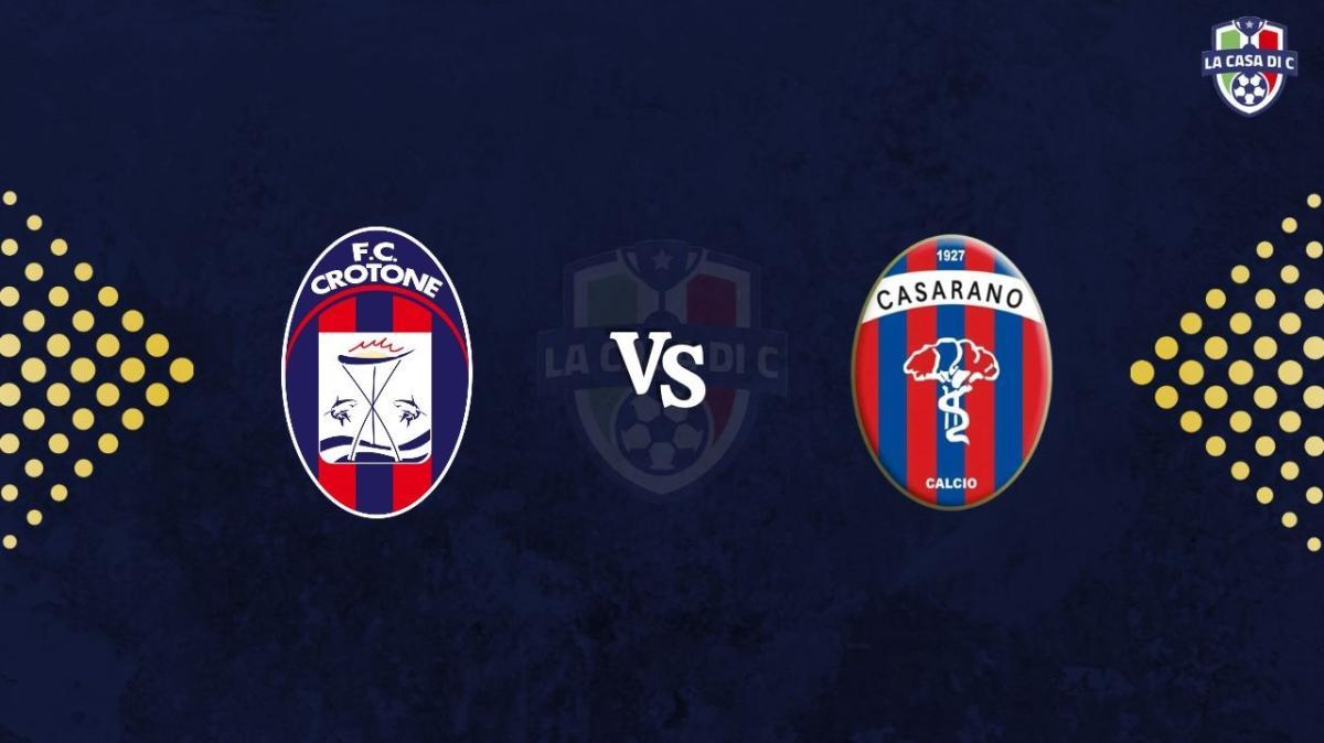 Crotone-Casarano: diretta live testuale, formazioni e tabellino