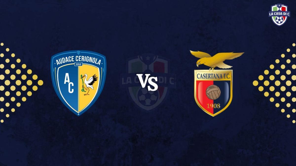 Audace Cerignola-Casertana: diretta live testuale, formazioni e tabellino