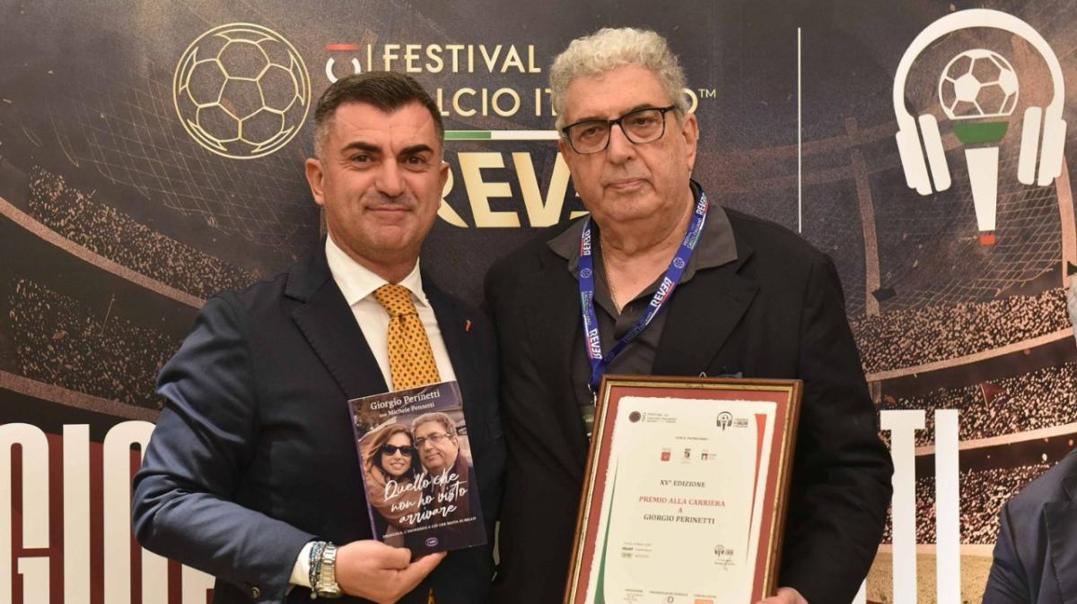Giorgio Perinetti al Festival del Calcio Italiano: "Insegnamenti e ricordi di una vita per il calcio"