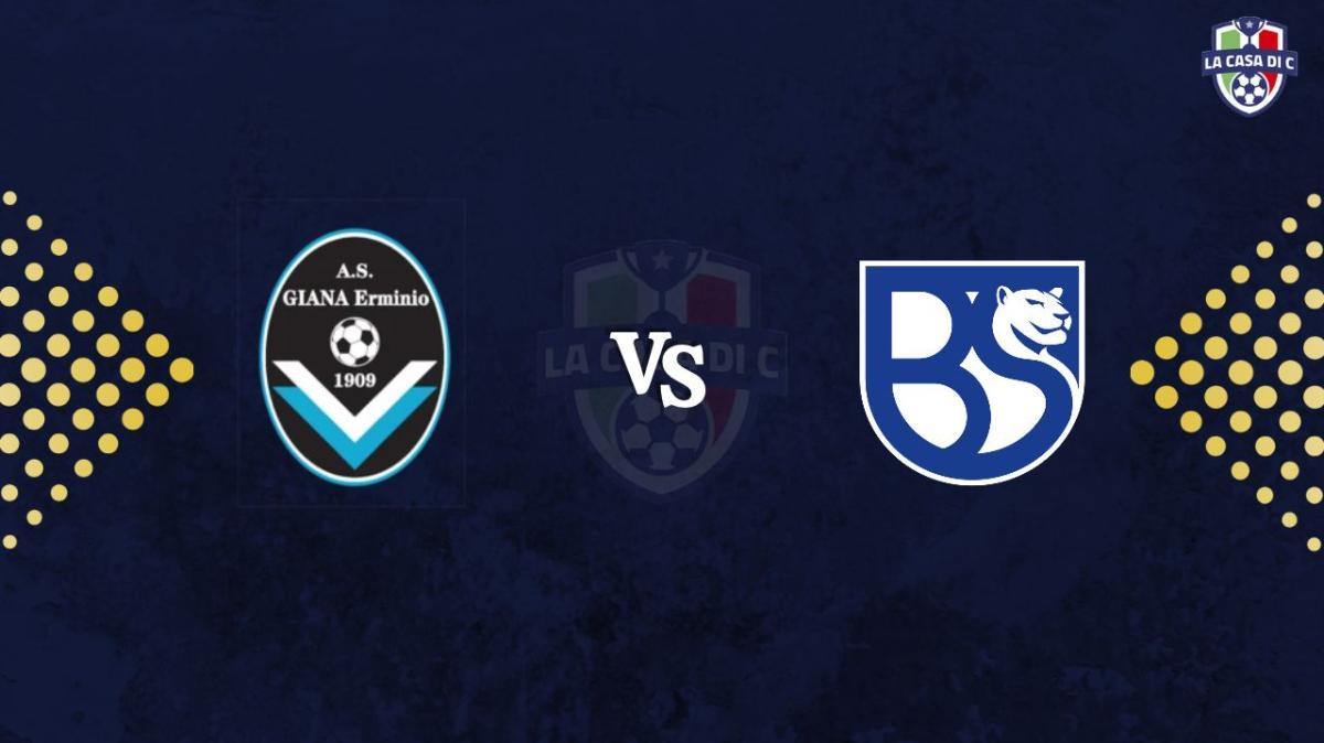 Giana Erminio-Union Brescia: diretta testuale live, formazioni e tabellino