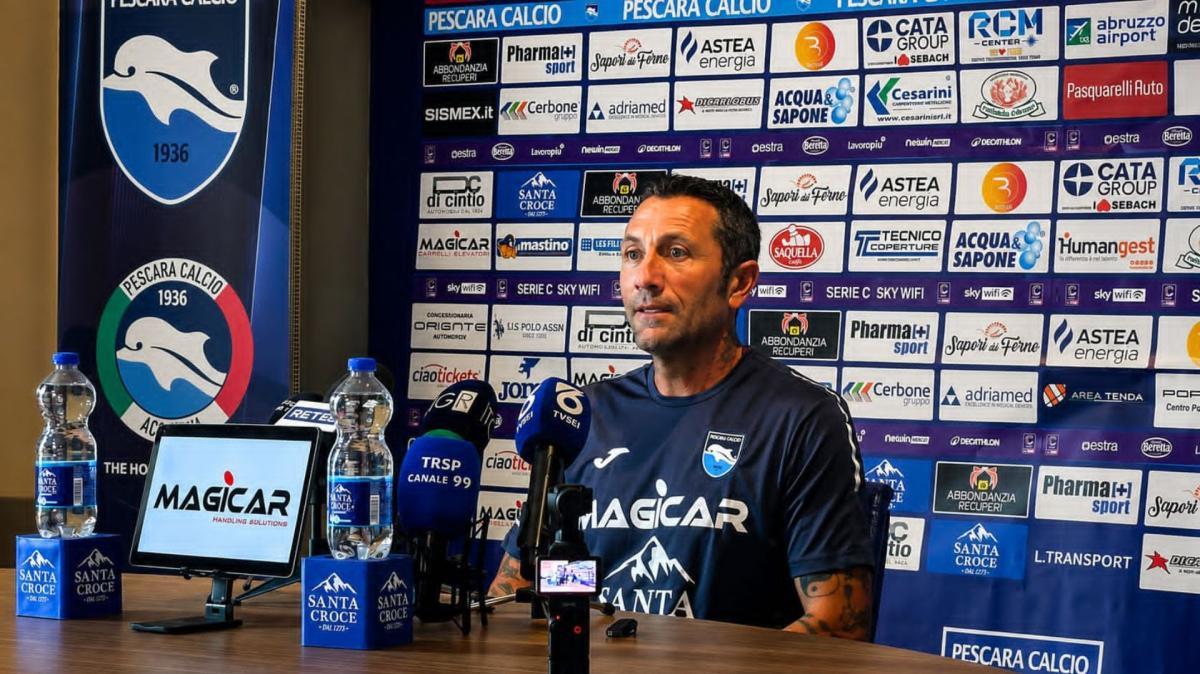 Pescara, Buscè: "Lo scossone c'è stato. Adesso dobbiamo trovare l'equilibrio"