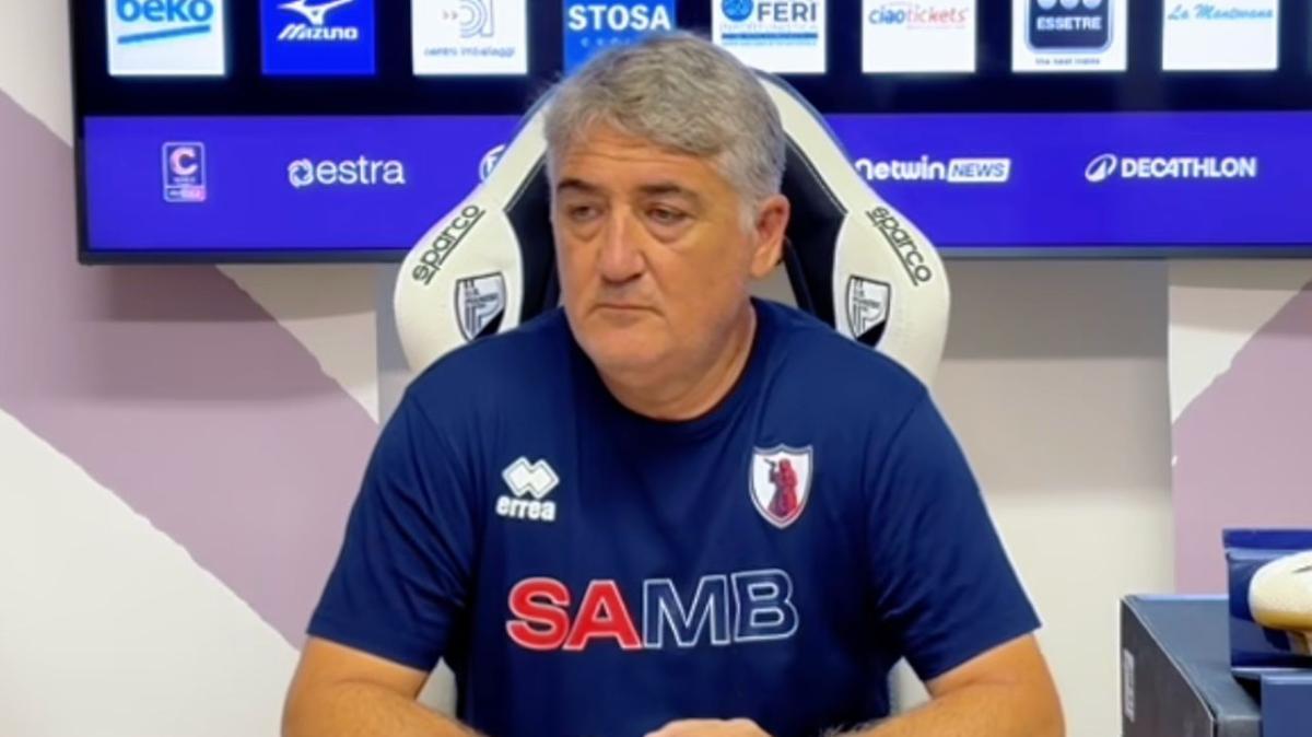 Sambenedettese, Boscaglia: "Il rigore non voglio commentarlo, con la Pianese meritavamo di vincere"