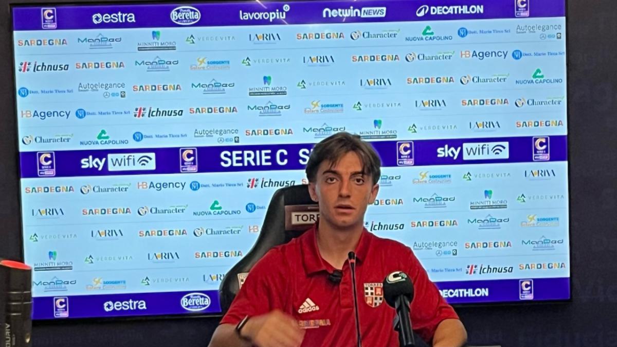 Torres, Carboni: "Felicissimo per il gol, sto bene e voglio rendere tutti orgogliosi"