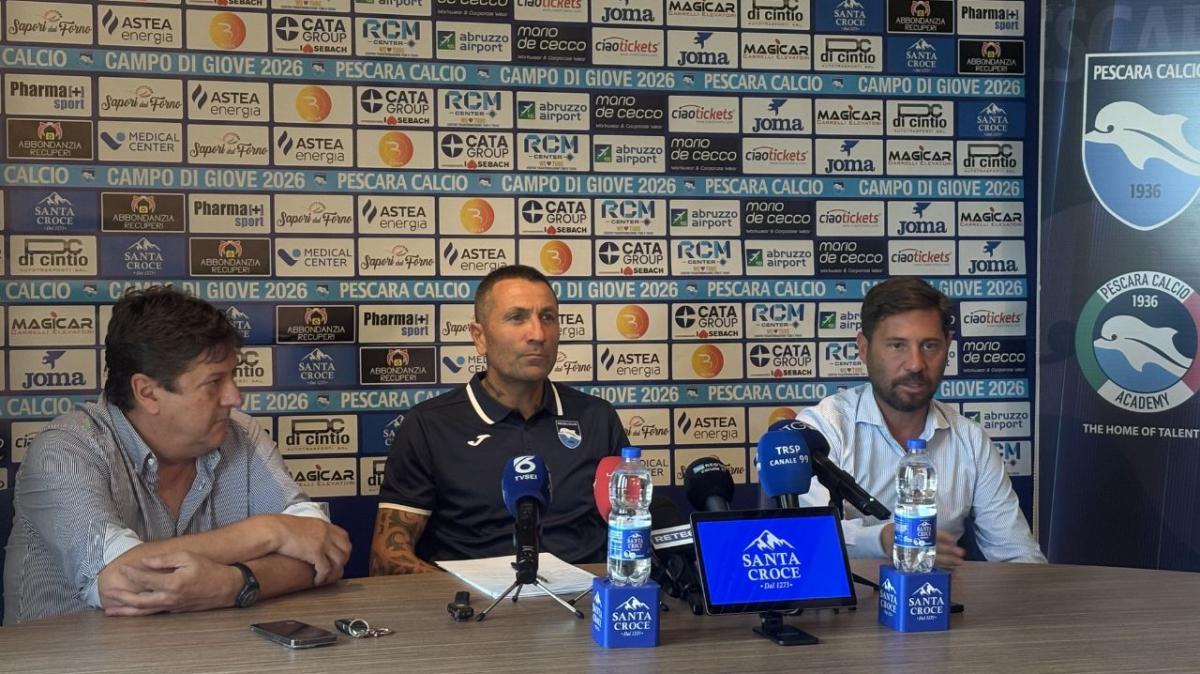 Pescara, Buscè si presenta: "Non sono qui solo per partecipare"