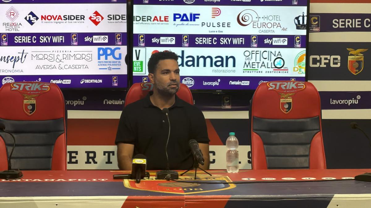 Casertana, Espinal: “Non cerco alibi. Dobbiamo essere più lucidi”