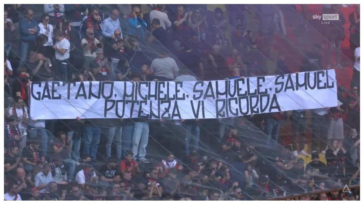 Foggia-Potenza, il ricordo di Gaetano, Michele, Samuele e Samuel nel pre-partita