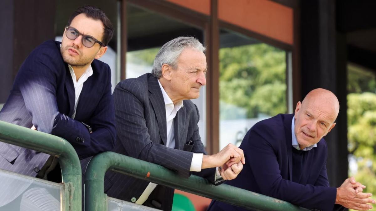 Union Brescia, incontro tra il presidente Pasini e la squadra al centro sportivo San Filippo