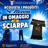 CORRI AL LAZIO FAN SHOP! UNA SCIARPA OMAGGIO CON 16 EURO DI ACQUISTI