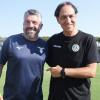 Lazio, Gattuso abbraccia due pezzi di storia: l'incontro con Nesta e Favalli