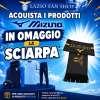 LAZIO FAN SHOP: ACQUISTA I PRODOTTI MIZUNO, PER TE SUBITO IN OMAGGIO UNA SCIARPA