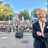 Lazio, Masi (pres. Banca del Fucino) presente alla manifestazione dei tifosi