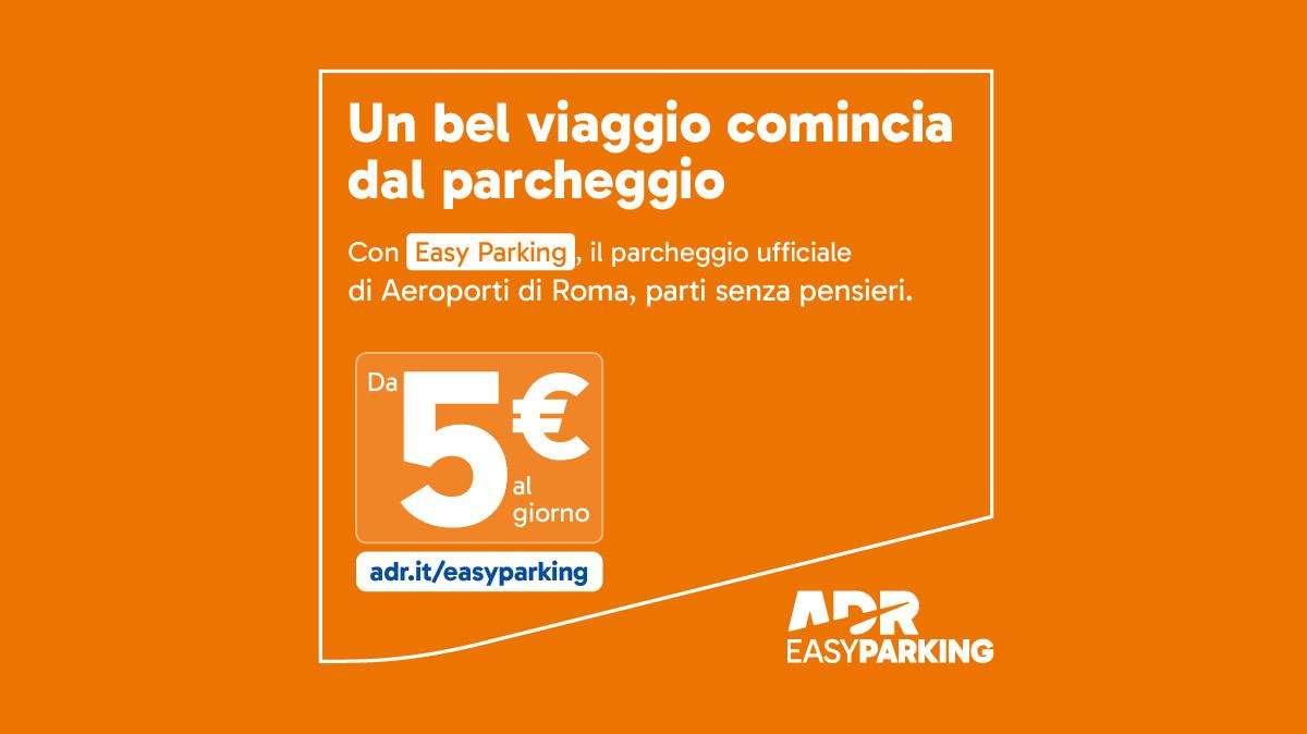 Lunga Sosta Easy Parking: il parcheggio ufficiale di Aeroporti di Roma, comodo e vantaggioso per chi vola da Fiumicino