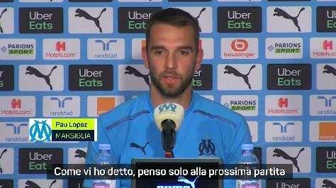 Marsiglia, Pau Lopez: "Lazio? Penso solo al Lorient"