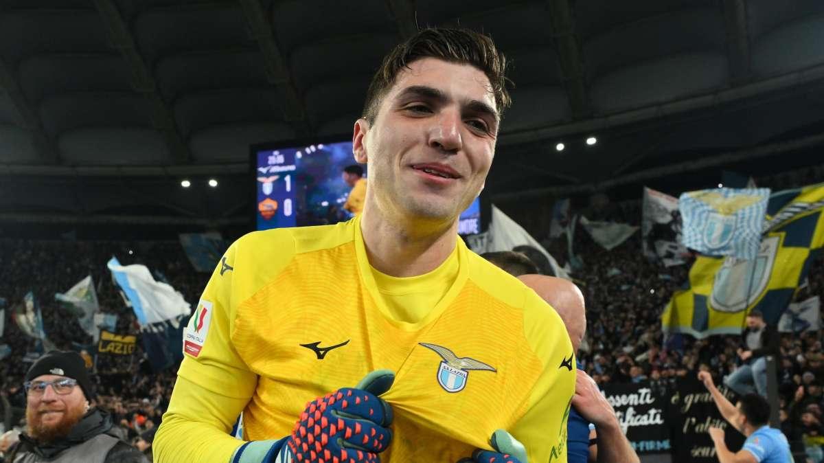 Lazio, Mandas: "Giocare qui è un sogno. Sono in un grande club, voglio restare"