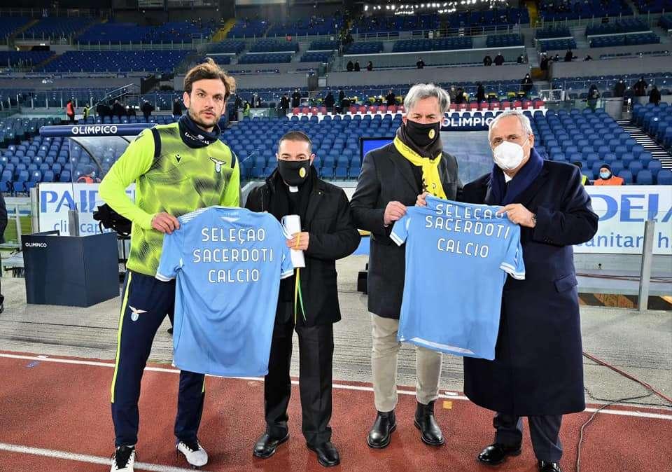 La Lazio e la Seleçao Sacerdoti: in campo per ridare vita agli oratori
